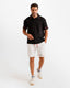Signature Collar Polo Set - Black | ONZE Egypt