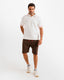 Signature Collar Polo Set - White | ONZE Egypt