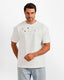 Bird Motif Graphic T-Shirt - White | ONZE Egypt