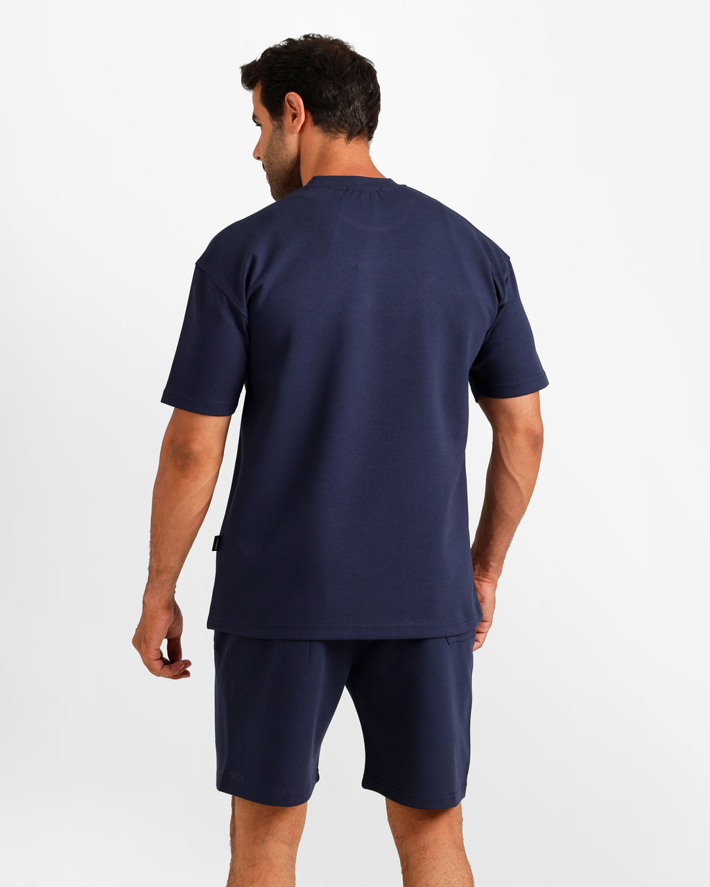 Performance Graphic Shorts Set - Dark Blue | ONZE Egypt