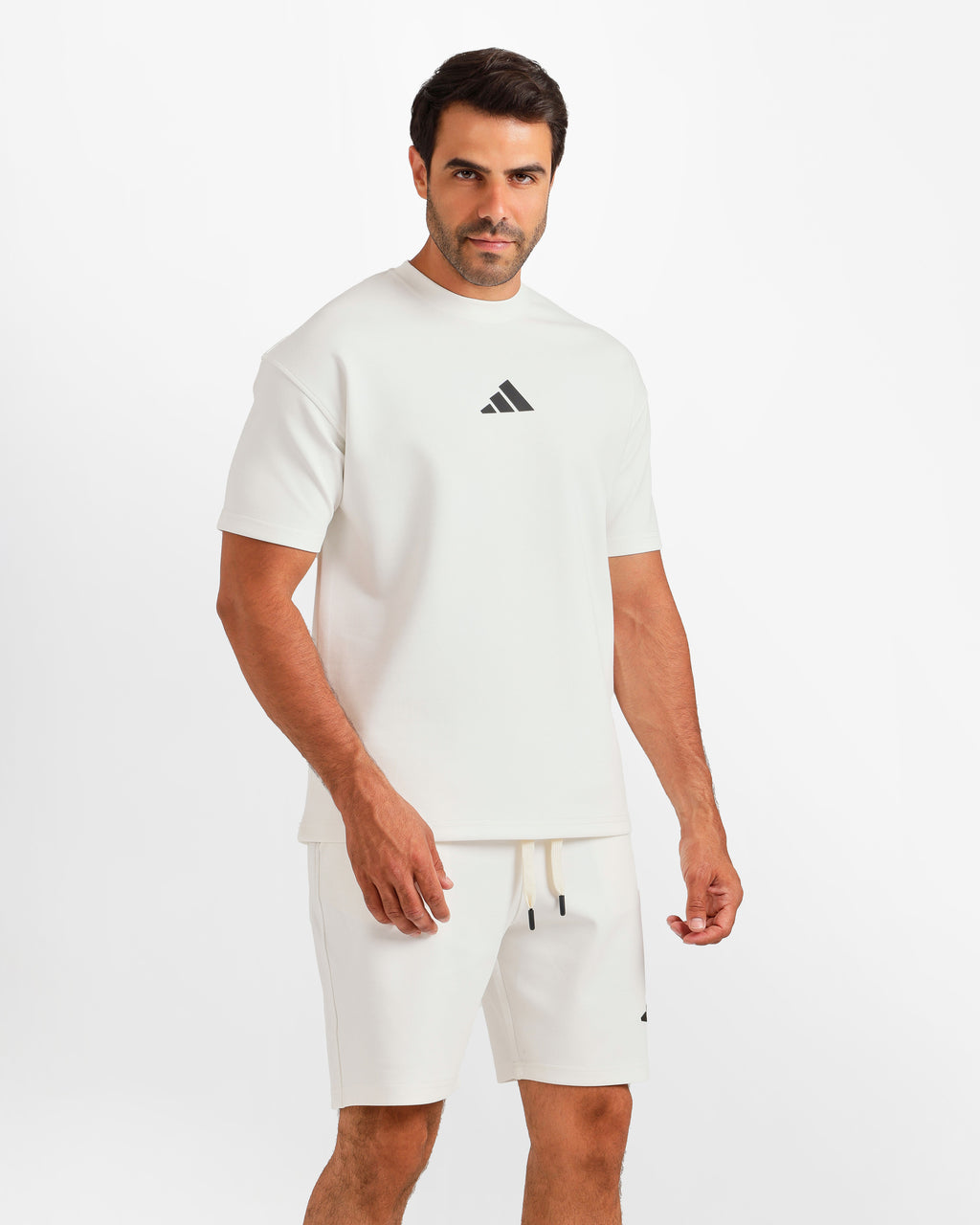 Performance Graphic Shorts Set - White | ONZE Egypt