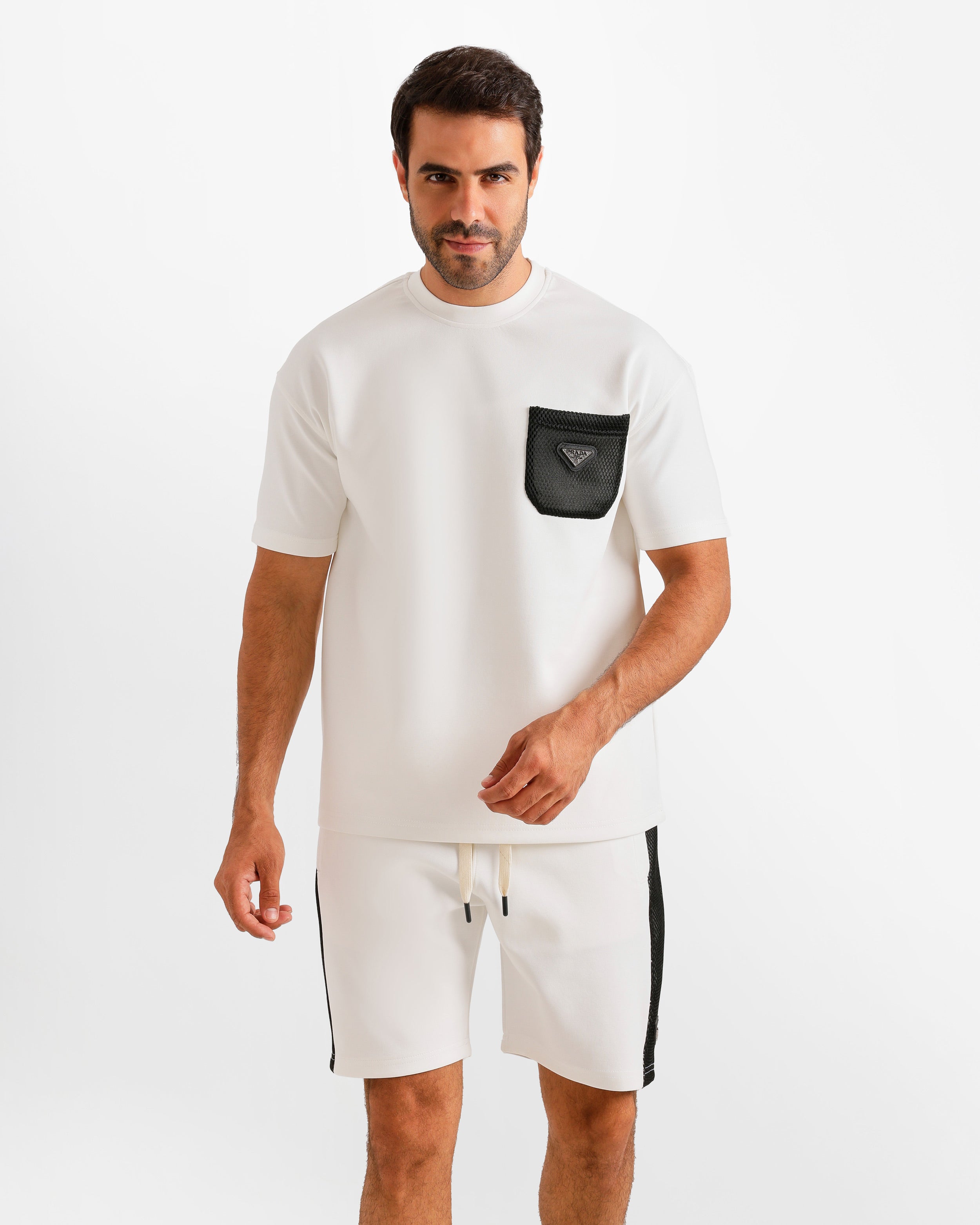 Contrast Mesh Pocket Set Secondary image