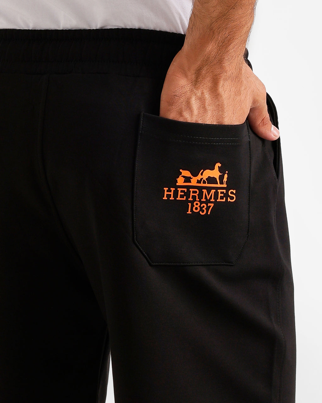 Minimal Patch Shorts Set - Black | ONZE Egypt