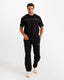Contrast Chest Panel Set - Black | ONZE Egypt