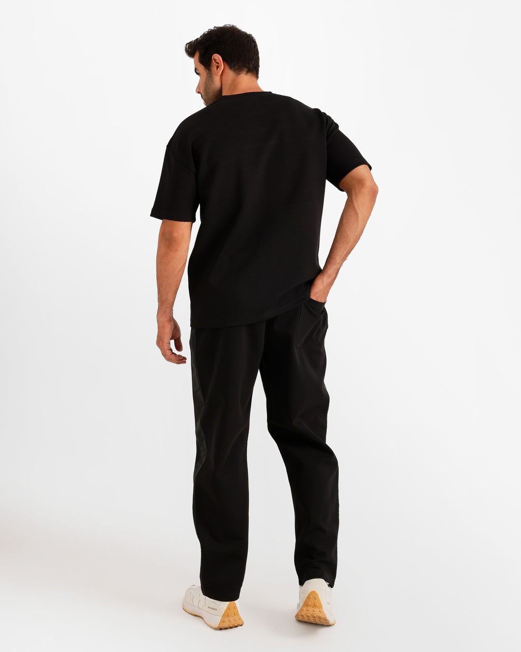 Contrast Chest Panel Set - Black | ONZE Egypt