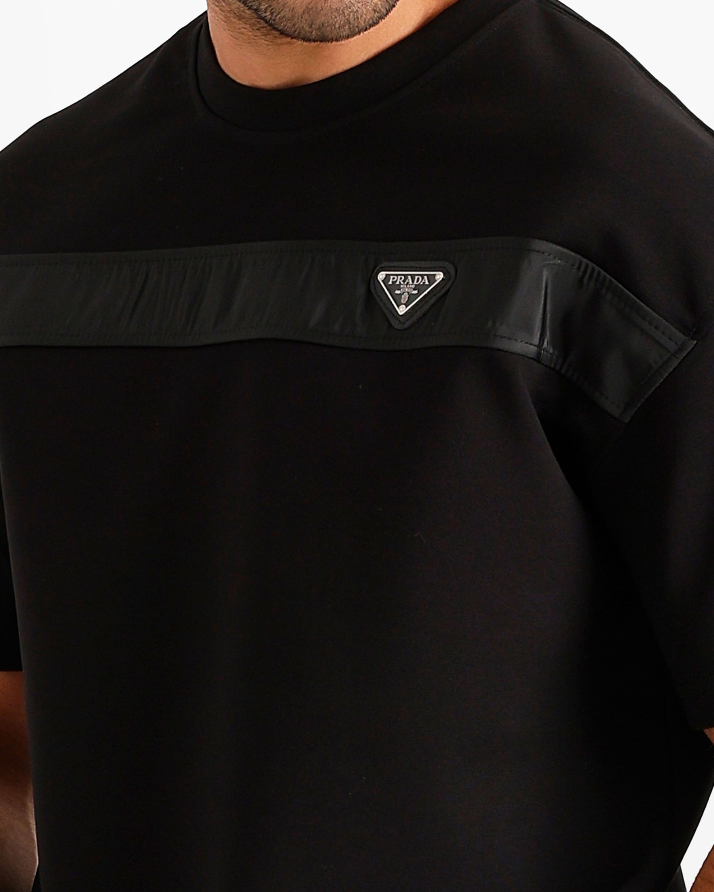 Contrast Chest Panel Set - Black | ONZE Egypt