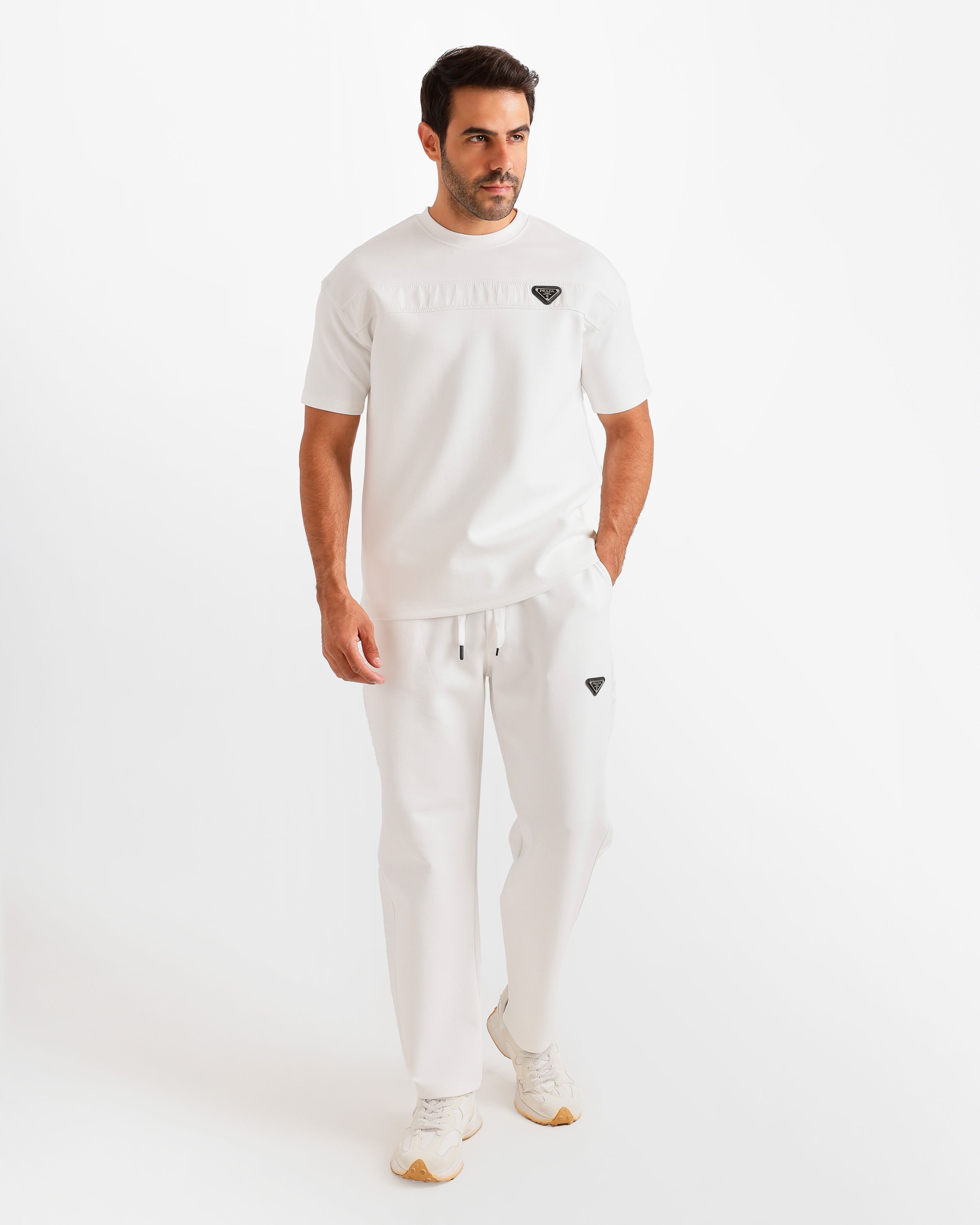 Contrast Chest Panel Set - White | ONZE Egypt Main image