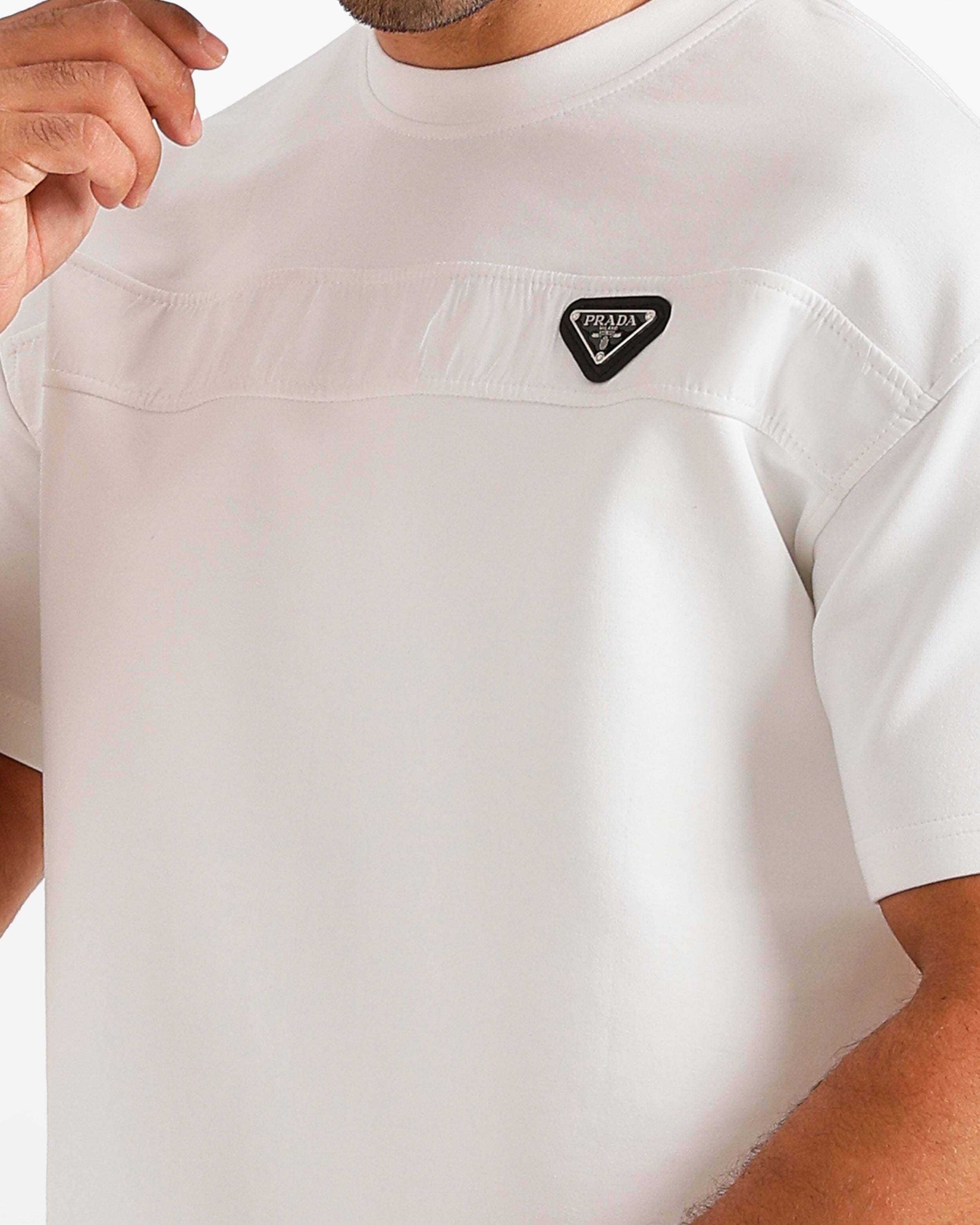 Contrast Chest Panel Set - White | ONZE Egypt