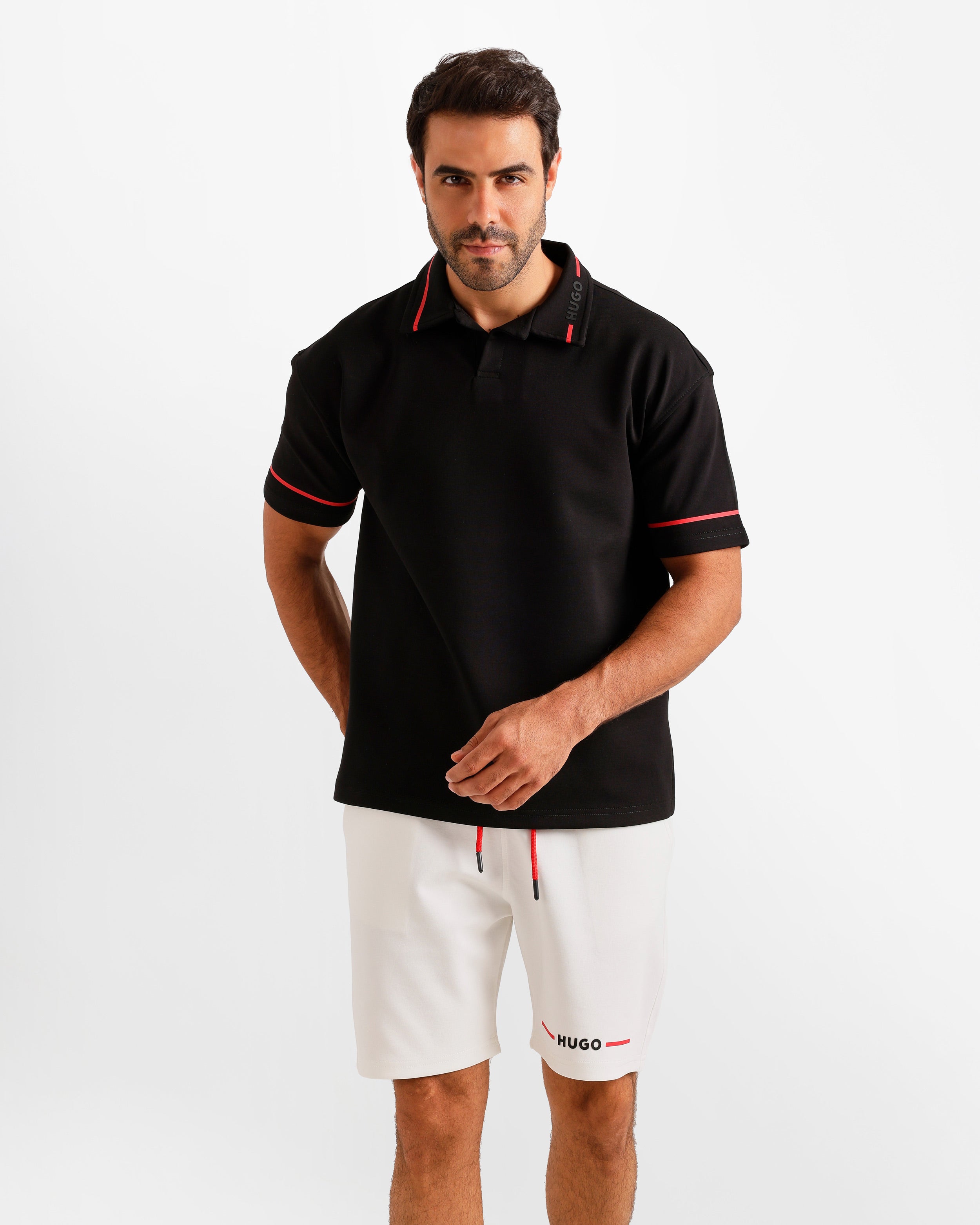 Signature Collar Polo Set Secondary image