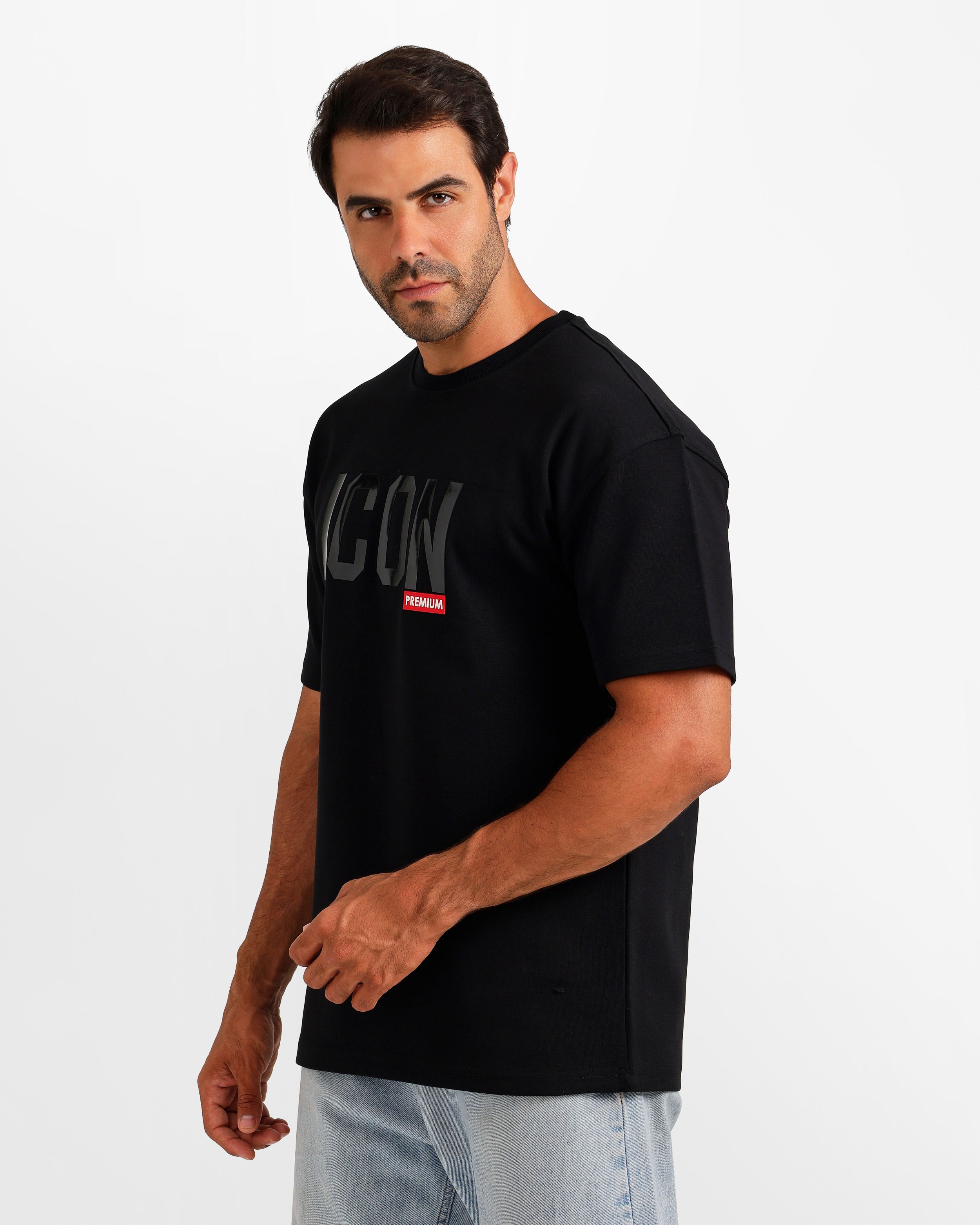 Bold Typography Graphic T-Shirt Secondary image